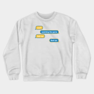 Chargers WYD Text Crewneck Sweatshirt